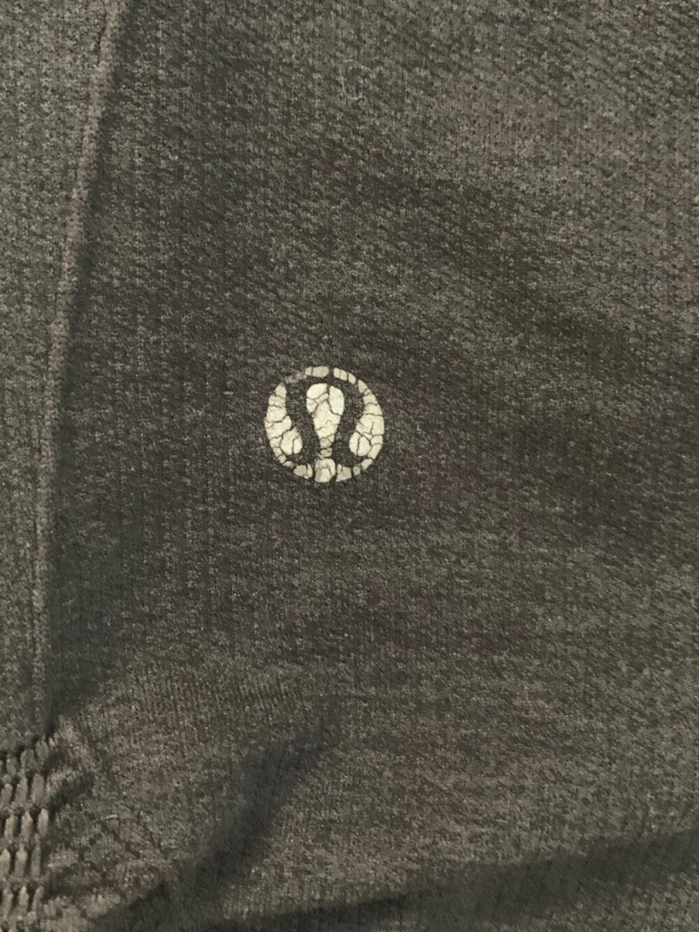 Lululemon Women size 4 Charcoal Ebb To Street Crop 21" Leggings Ruched Yoga - Picture 8 of 9